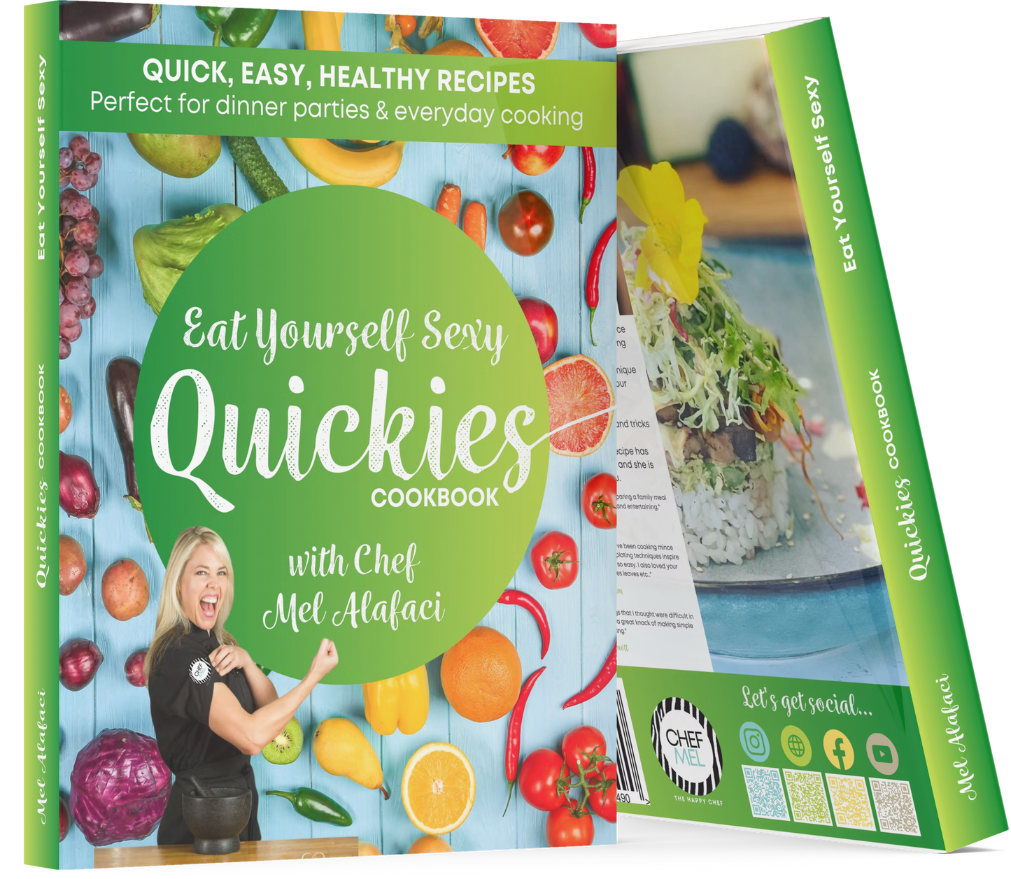Quickies Eat Yourself Sexy Cookbook - Paperback