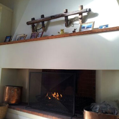 What a wonderful place...welcome to my very cosy fireplace in Franschoek, Cape Town