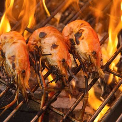 Giant Tiger Prawns with Peri Peri