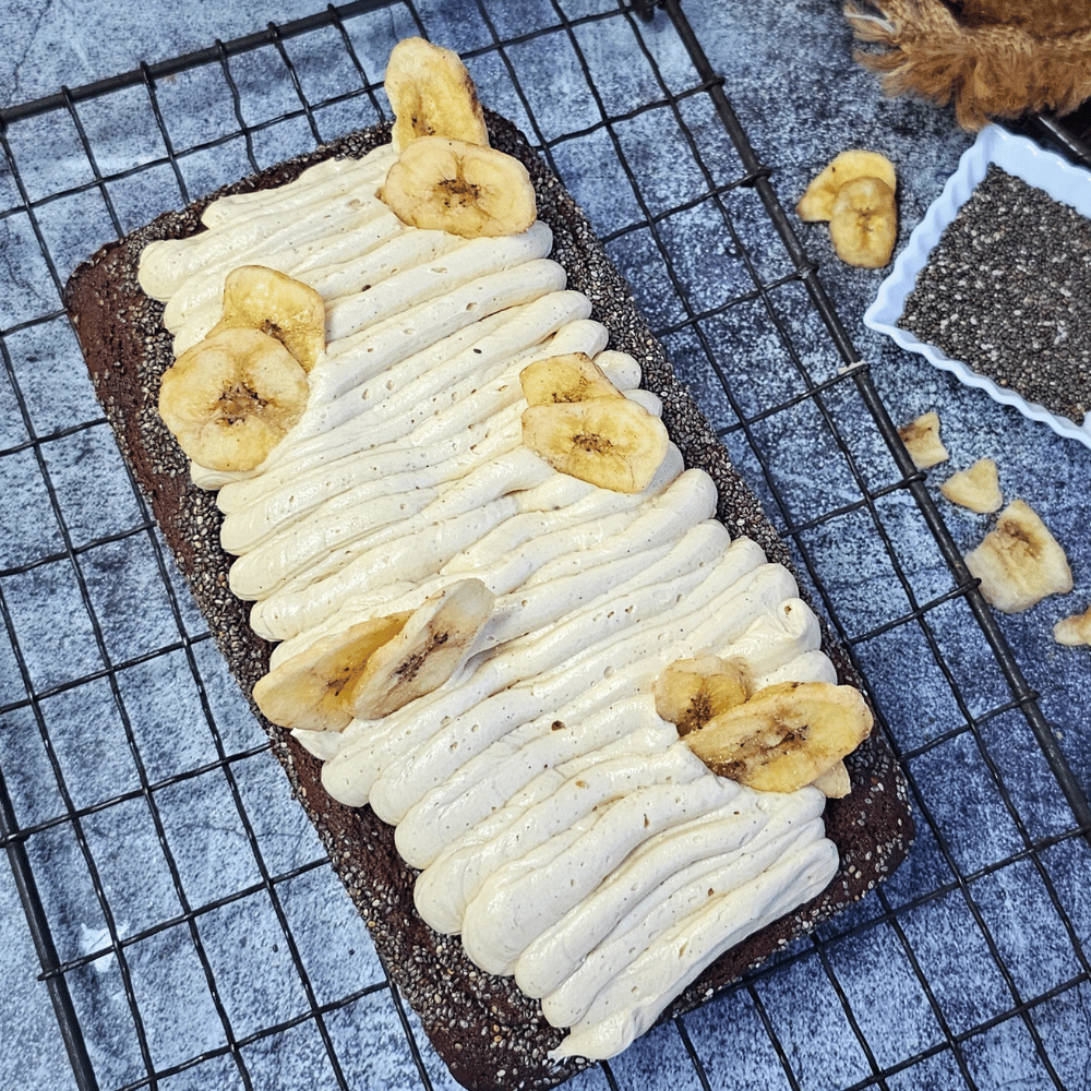 Banana & Chia Loaf Cake