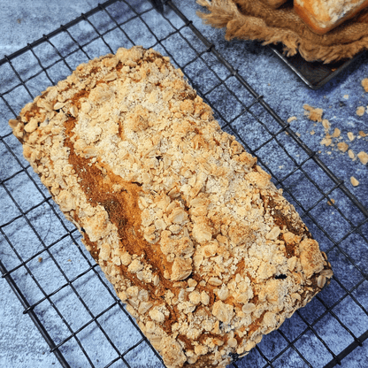 Blueberry Crumble Loaf Cake