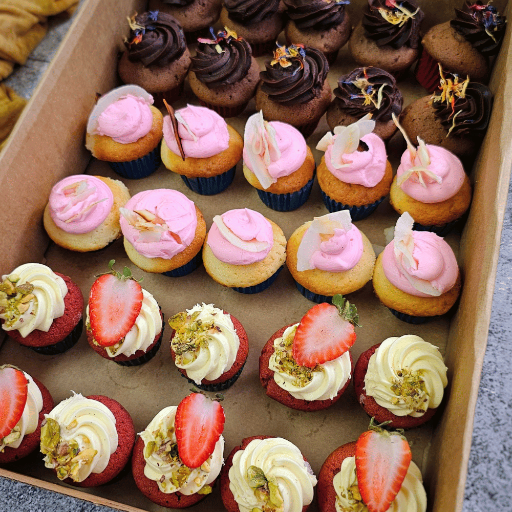 Assorted Mini Cupcakes