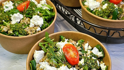 Green Beans & Barley Salad