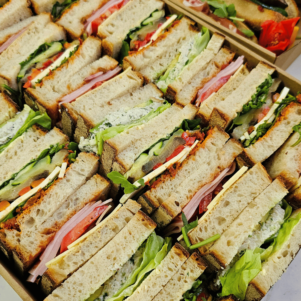 Sourdough sandwiches (assortment)