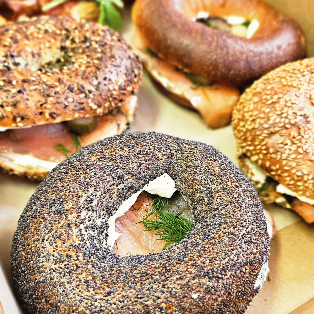 Bagel sandwiches (assortment)